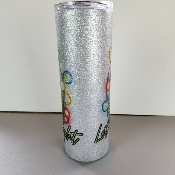 HOGG Christmas Vacation Chevy Chase Glitter Skinny Tumbler - Picture 5 of 10